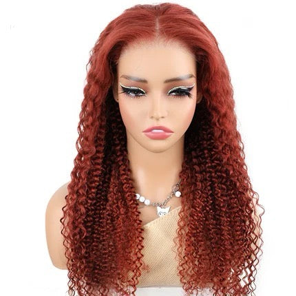 Perruques Water Wave Wear Go pré-épilées sans colle, perruques pré-décolorées avec fermeture en dentelle 6x4,