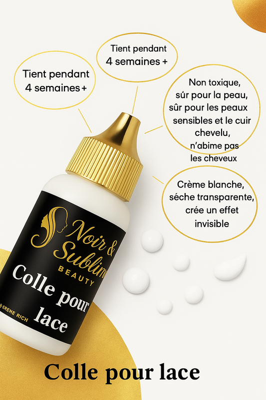 Colle Pour Perruque en dentelle , avant étanche , Forte Tenue ( Extréme )