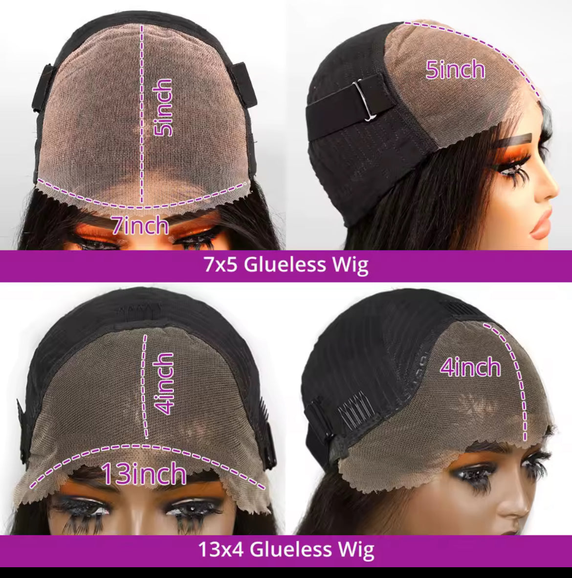 Perruque Lace Wig Deep Wave Brésilienne Naturelle, cheveux vierges, 13X4, Densité 150% partie Latéral Pour Femme