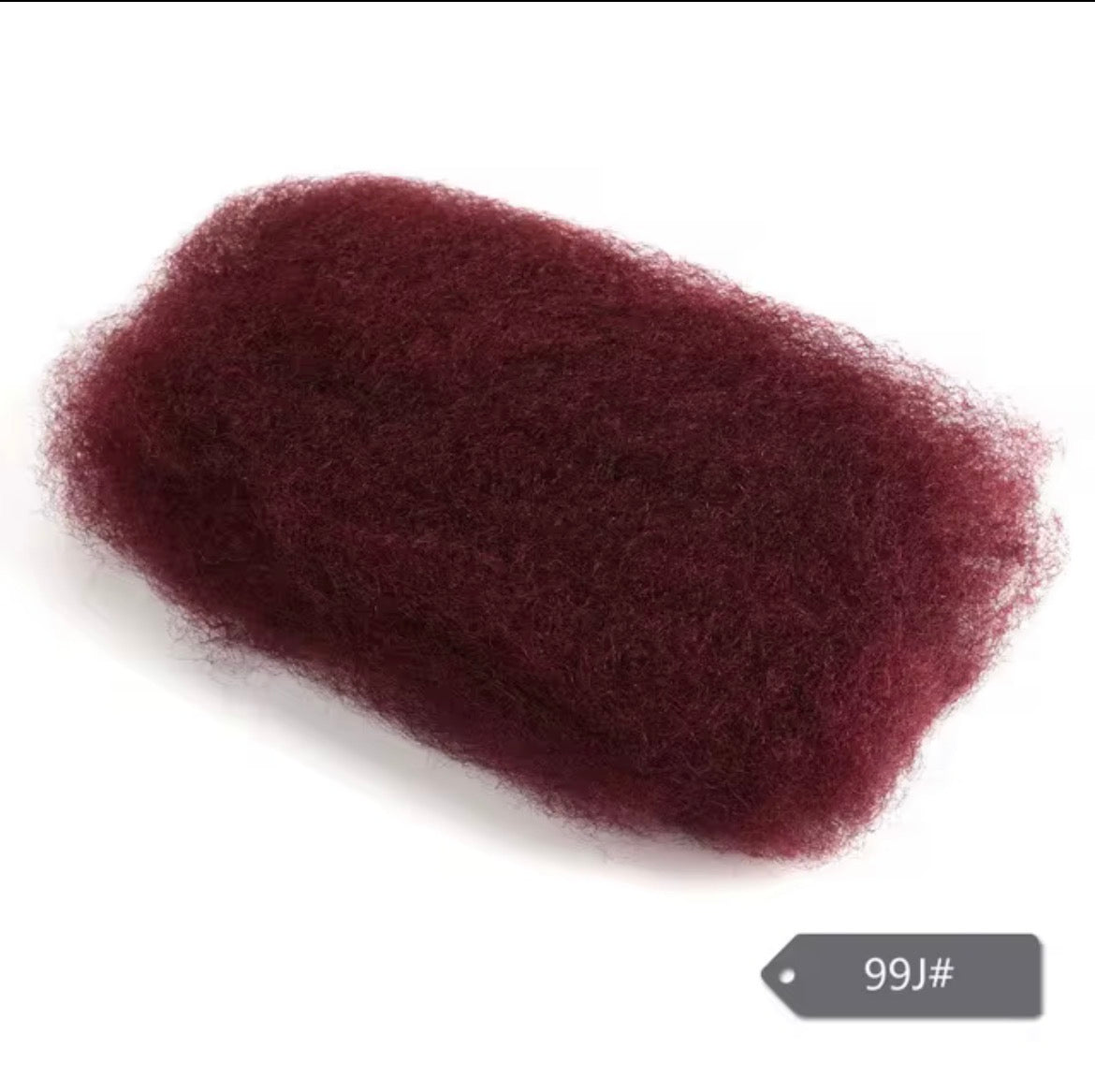 Afro Kinkys cheveux humains en vrac pour Extensions de dreadlocks réparation Locs torsion tressage Afro crépus cheveux humains