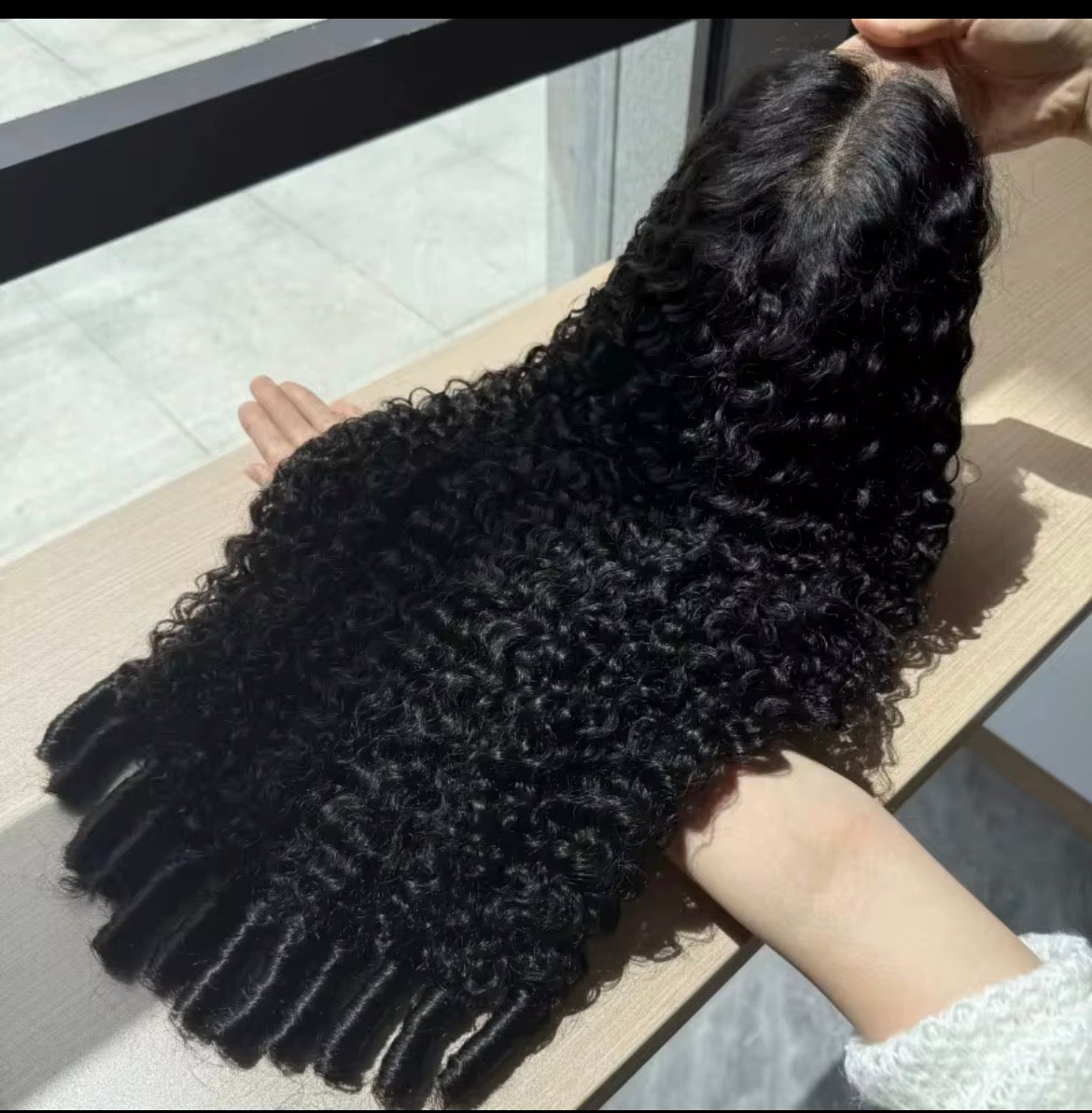 Perruques de cheveux humains bouclés birmans 12A boucles de lutin brésiliennes 200% perruque frontale en dentelle transparente pour les femmes perruques de dentelle complète bouclée birmane