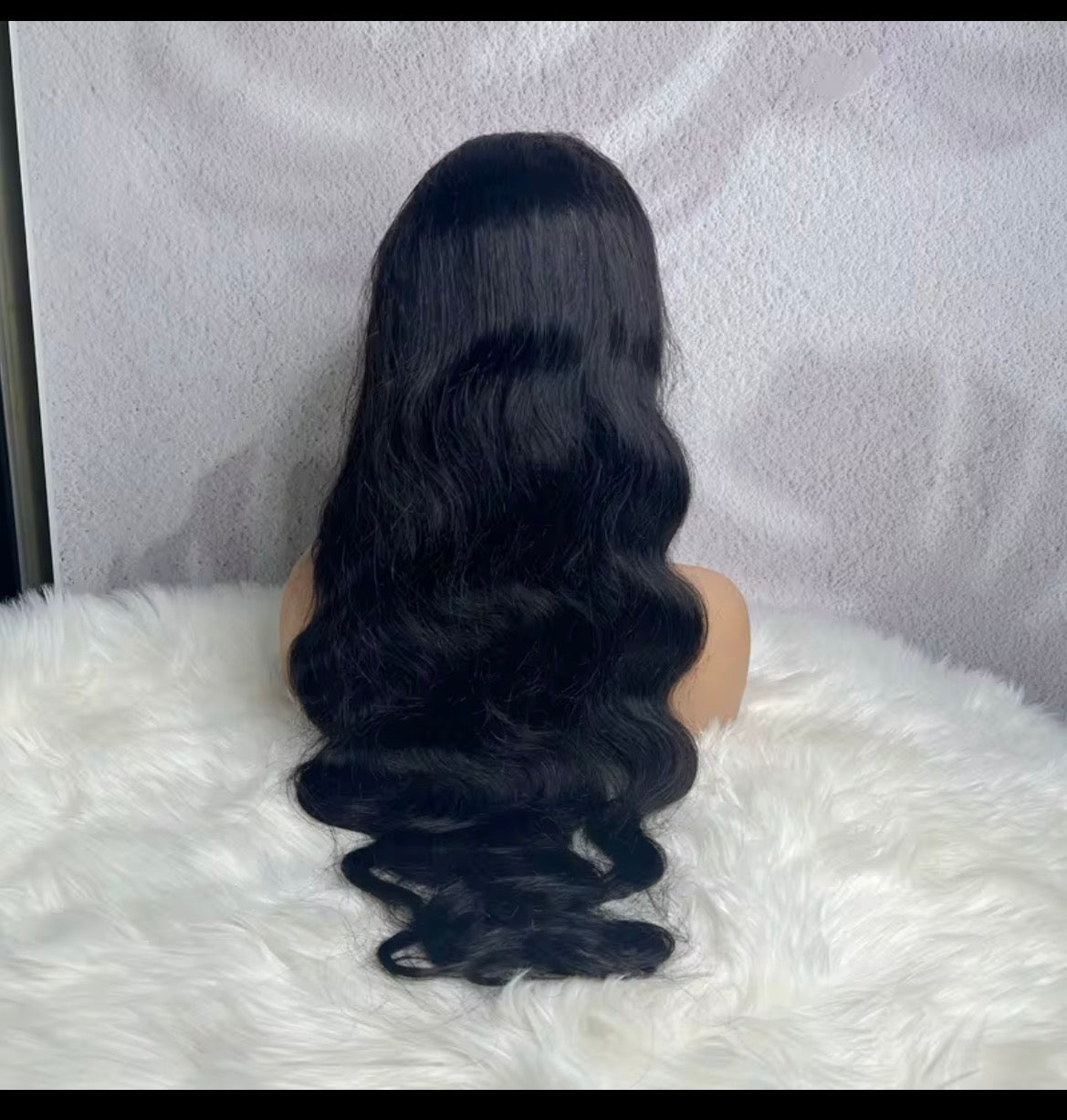 Perruque Lace Frontal Wig Body Wave naturelle, cheveux humains vierges, 13x4 , Dentelle transparente, 26 pouces, pour femmes