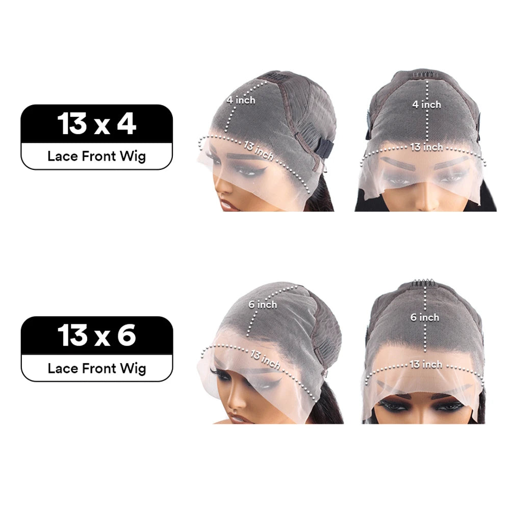 Perruque Lace Front Wig naturelle bouclée bordeaux 13x6 HD, cheveux ondulés profonds, couleur rouge 99J, 76 cm, pour femmes