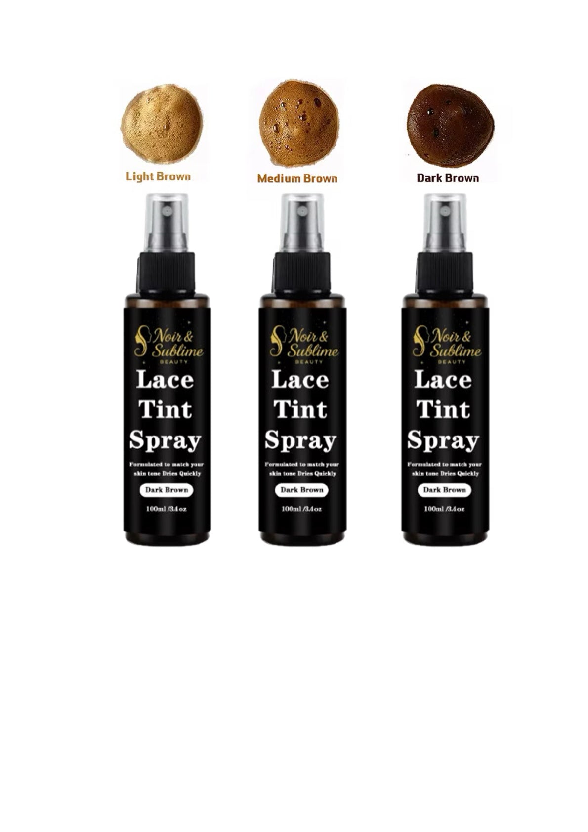 SPRAY DENTELLE #3 TEINTES DISPONIBLE