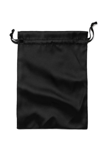 Sac de Rangement en Satin pour Perruque et Extensions, 25x35cm.