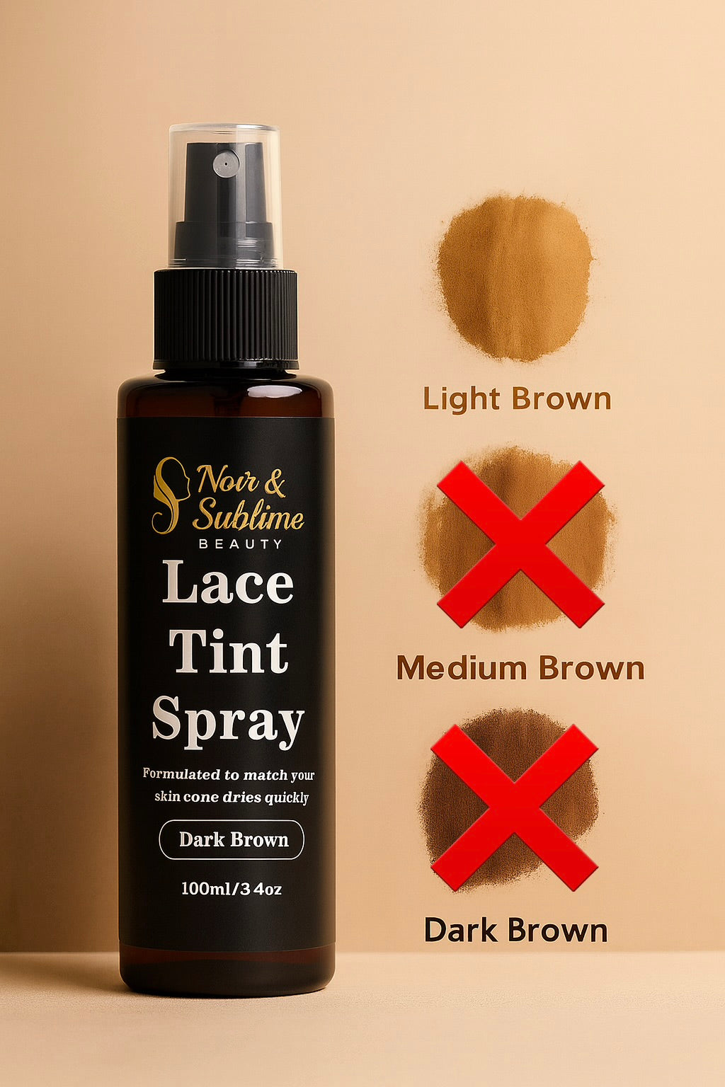 SPRAY DENTELLE #3 TEINTES DISPONIBLE