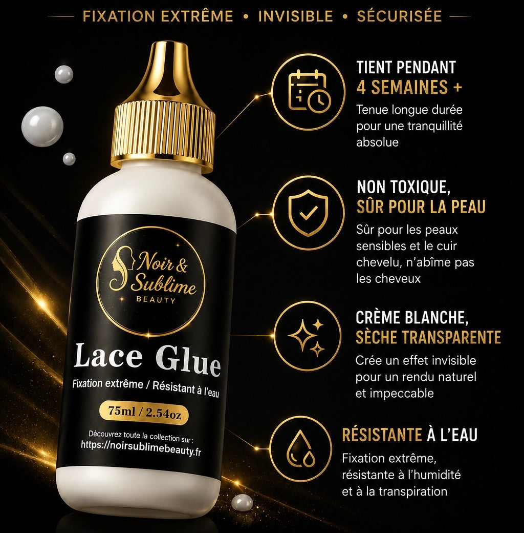 Colle Pour Perruque en dentelle , avant étanche , Forte Tenue ( Extréme )