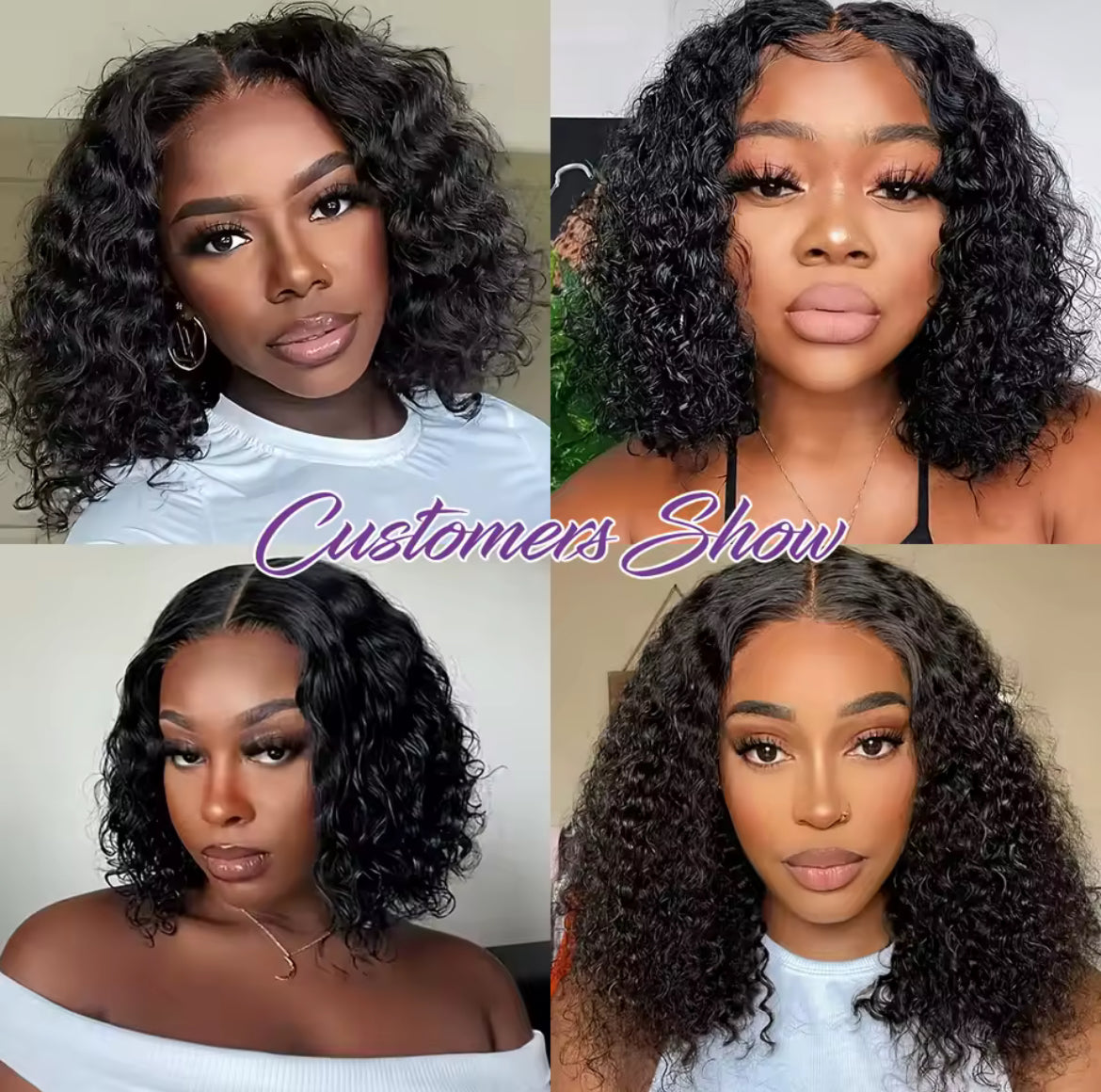 Perruque Lace Wig Deep Wave Brésilienne Naturelle, cheveux vierges, 13X4, Densité 150% partie Latéral Pour Femme