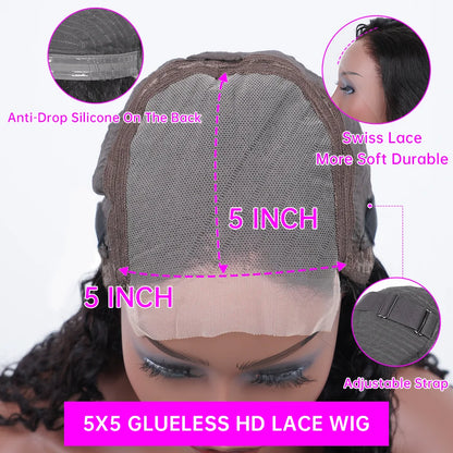 Perruques en cheveux humains avec dentelle frontale marron chocolat pour femmes, 13x4, 13x6, HD, lisses, 4x4, 5x5, avec fermeture