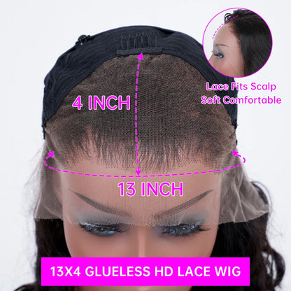 Perruques en cheveux humains avec dentelle frontale marron chocolat pour femmes, 13x4, 13x6, HD, lisses, 4x4, 5x5, avec fermeture