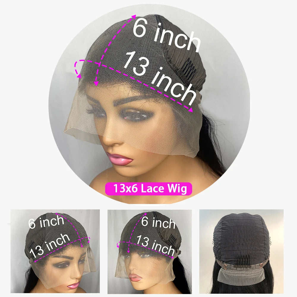 Perruque de cheveux humains avec dentelle frontale HD 13x6 bordeaux 99J de 40 pouces, perruque Remy de couleur rouge, perruque frontale bouclée en dentelle transparente 13x4, perruque frontale ondulée profonde