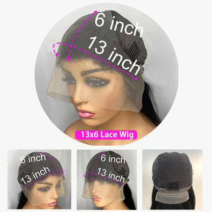 Perruque de cheveux humains avec dentelle frontale HD 13x6 bordeaux 99J de 40 pouces, perruque Remy de couleur rouge, perruque frontale bouclée en dentelle transparente 13x4, perruque frontale ondulée profonde