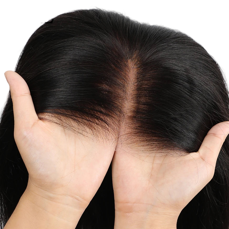 Perruque bob brésilienne 7x5 HD sans colle, transparente, lisse, avec lace front en cheveux humains, prête à porter, pré-coupée et pré-épilée