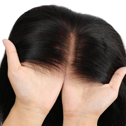 Perruque bob brésilienne 7x5 HD sans colle, transparente, lisse, avec lace front en cheveux humains, prête à porter, pré-coupée et pré-épilée