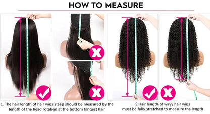 Perruques 7x5 Wear And Go en cheveux humains ondulés, perruques bouclées avec dentelle frontale, perruques pré-épilées sans colle, prêtes à porter